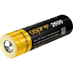 Aspire 18650 battery 2900 mah